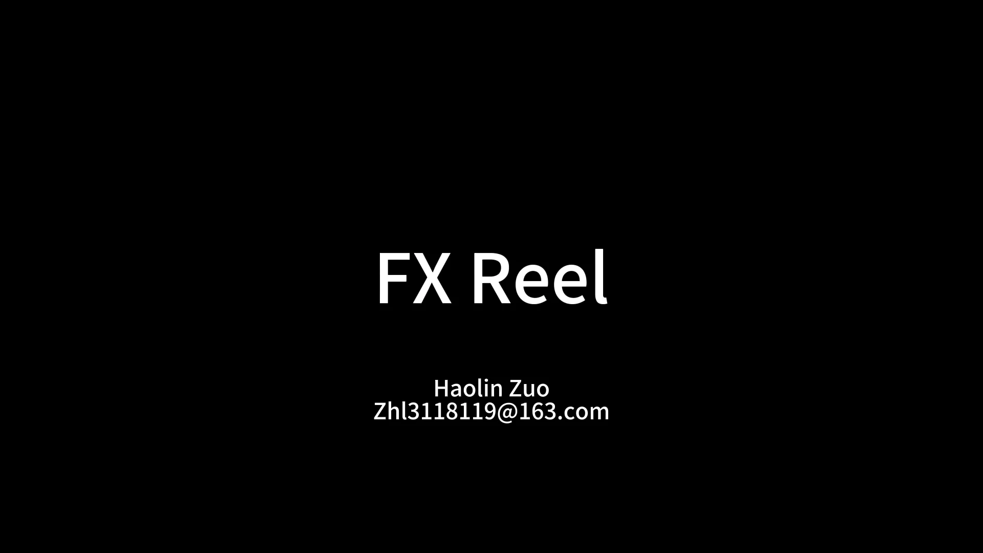 FX_Reel on Vimeo