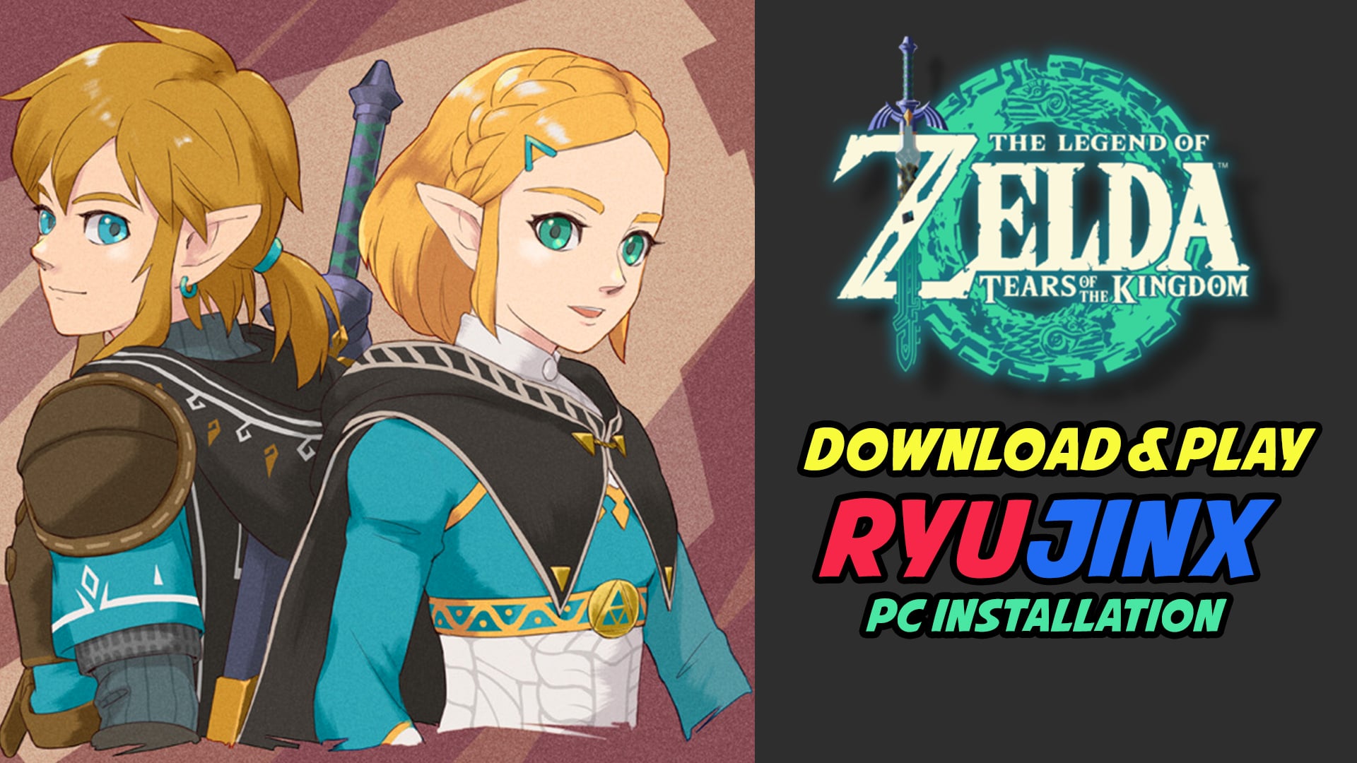 How to Download Ryujinx Emulator & Play The Legend of Zelda Tears of ...