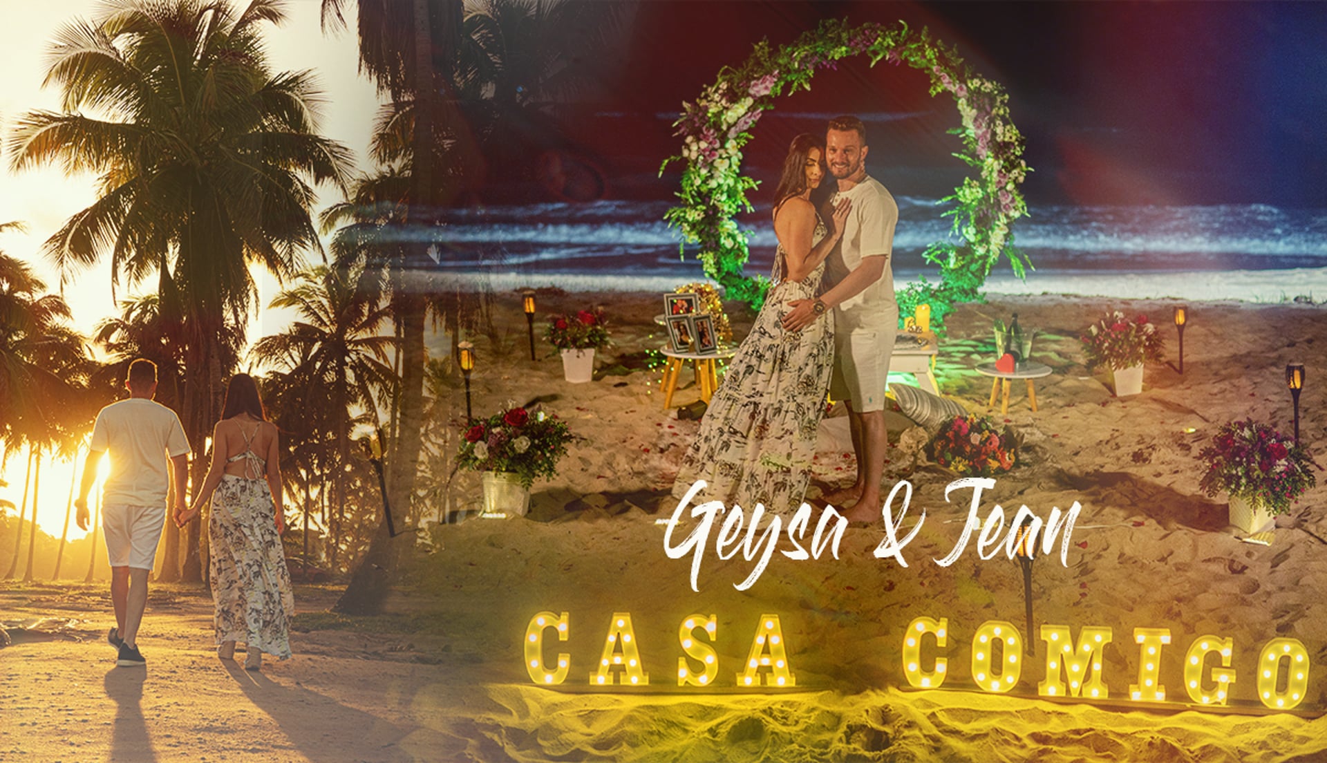 Pedido de Casamento com Geysa & Jean | Praia de Maracaípe - Porto de Galinhas PE