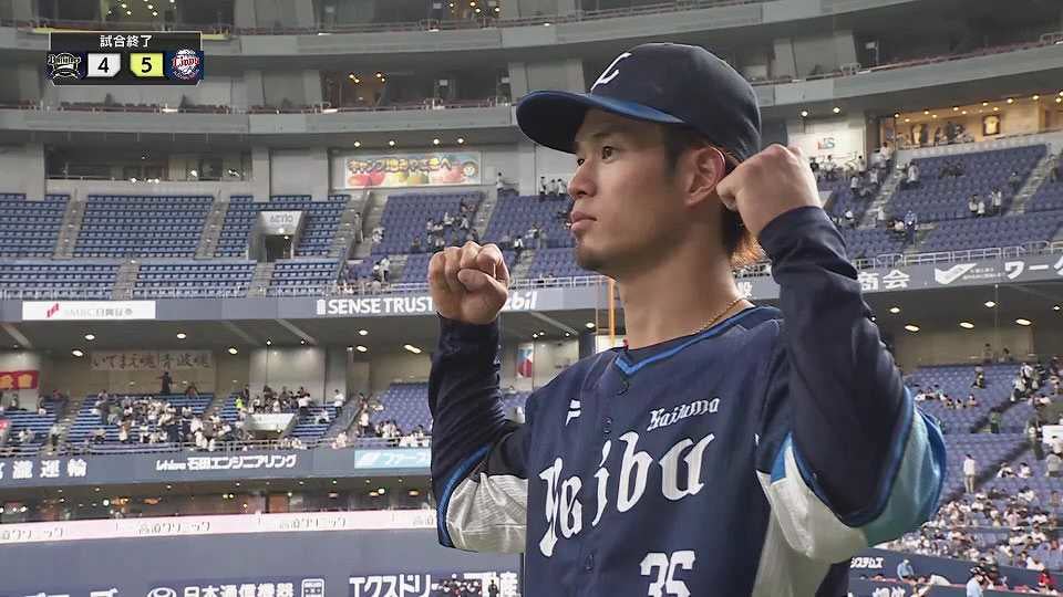 ライオンズ・若林楽人選手ヒーローインタビュー 5月7日 オリックス・バファローズ 対 埼玉西武ライオンズ