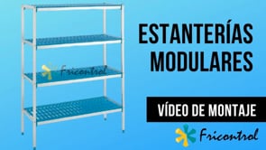 Estantería modular para cámaras video