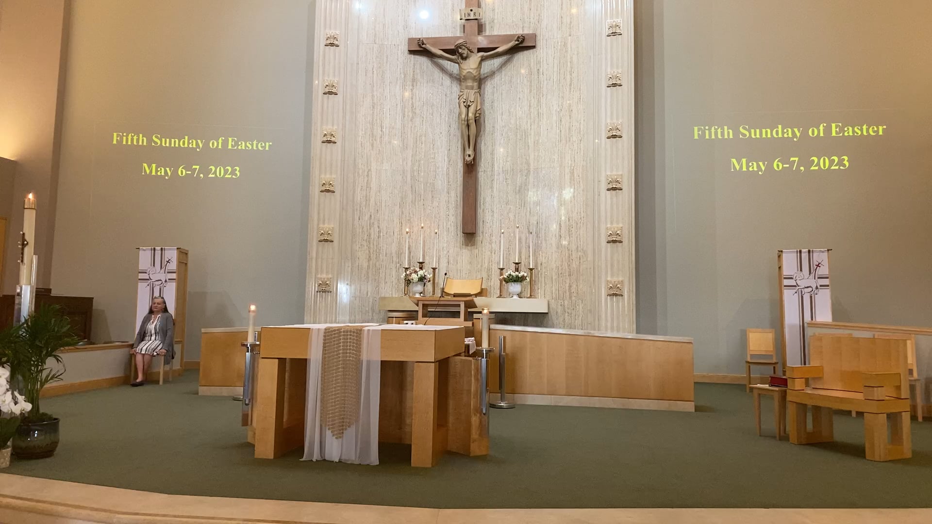 Saint Charles Parish Sunday Masses - 5-7-23 8:30 Mass on Vimeo