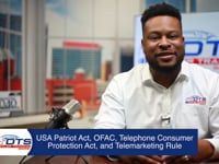 (Course 37.1) The USA Patriot Act OFAC The Telephone Consumer Protection Act and The Telemarketing Rule