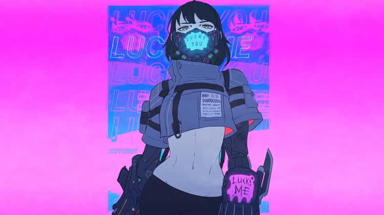 Cyberpunk Girl Wallpaper Engine 