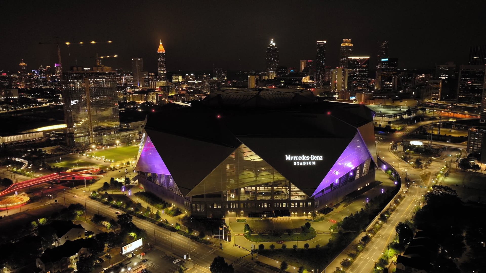Atlanta NCVRW Building Lighting