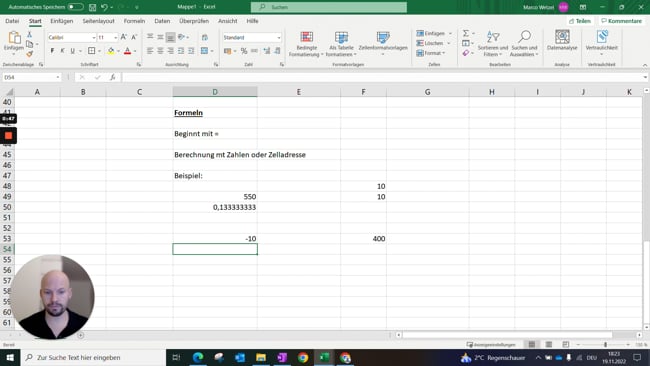 1.5 Formeln und Funktionen