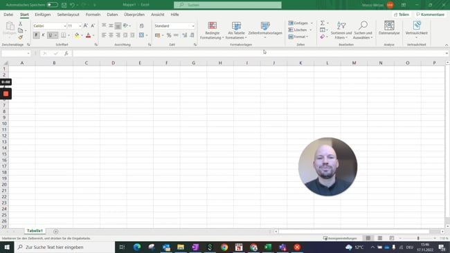 1.1 Prüfen der Excel Version