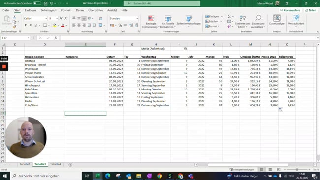 5.8 Kategorien bilden