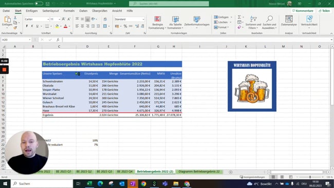 8.5 Diagramme aus nicht benachbarten Datenreihen selektiv zusammenführen