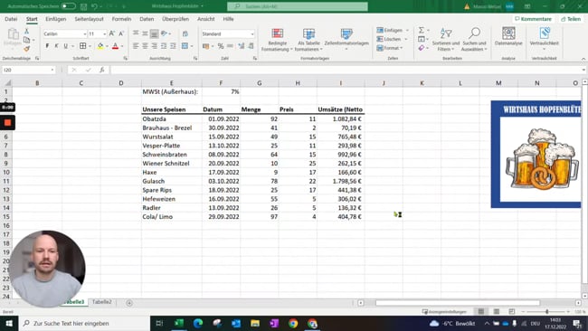 5.1 Die vier wichtigsten Funktionen