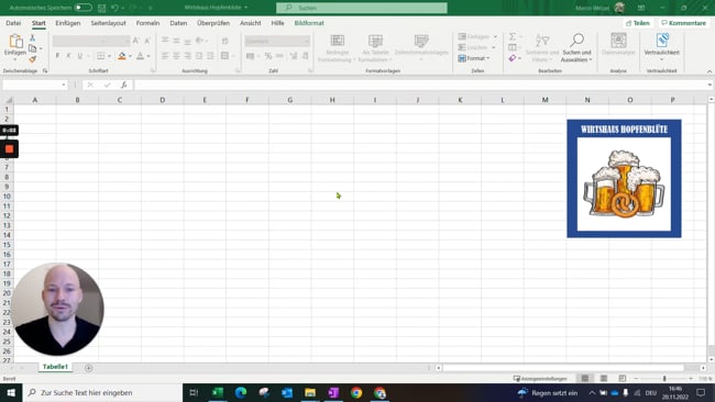 2.2 Daten in Zellen eingeben, löschen und ändern