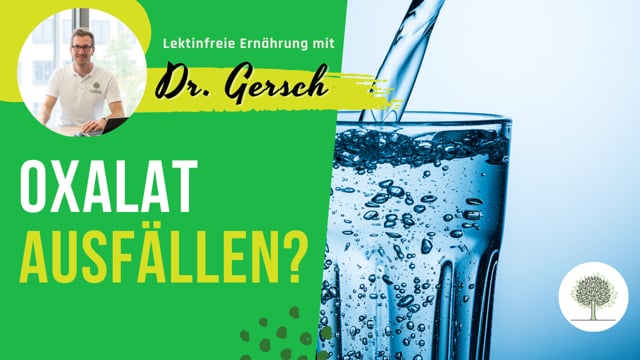 Reicht es, zu Spinat ein großes Glas calciumreiches Mineralwasser zu trinken, um Oxalat auszufällen?