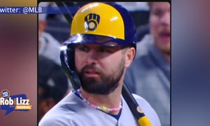 MLB Wears Necklace His Daughter Made