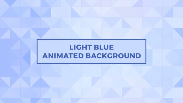 Light Blue Animated Background