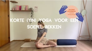 Korte (yin) yoga voor een soepel bekken