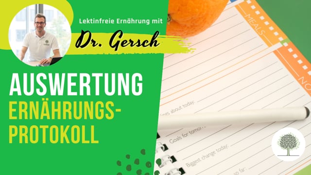 Auswertung Ernährungsprotokoll