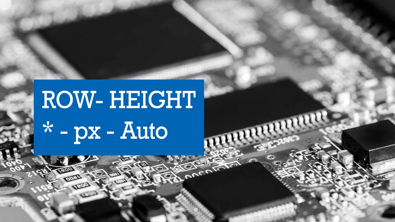 WPF Row, Column Size (*, px, Auto)