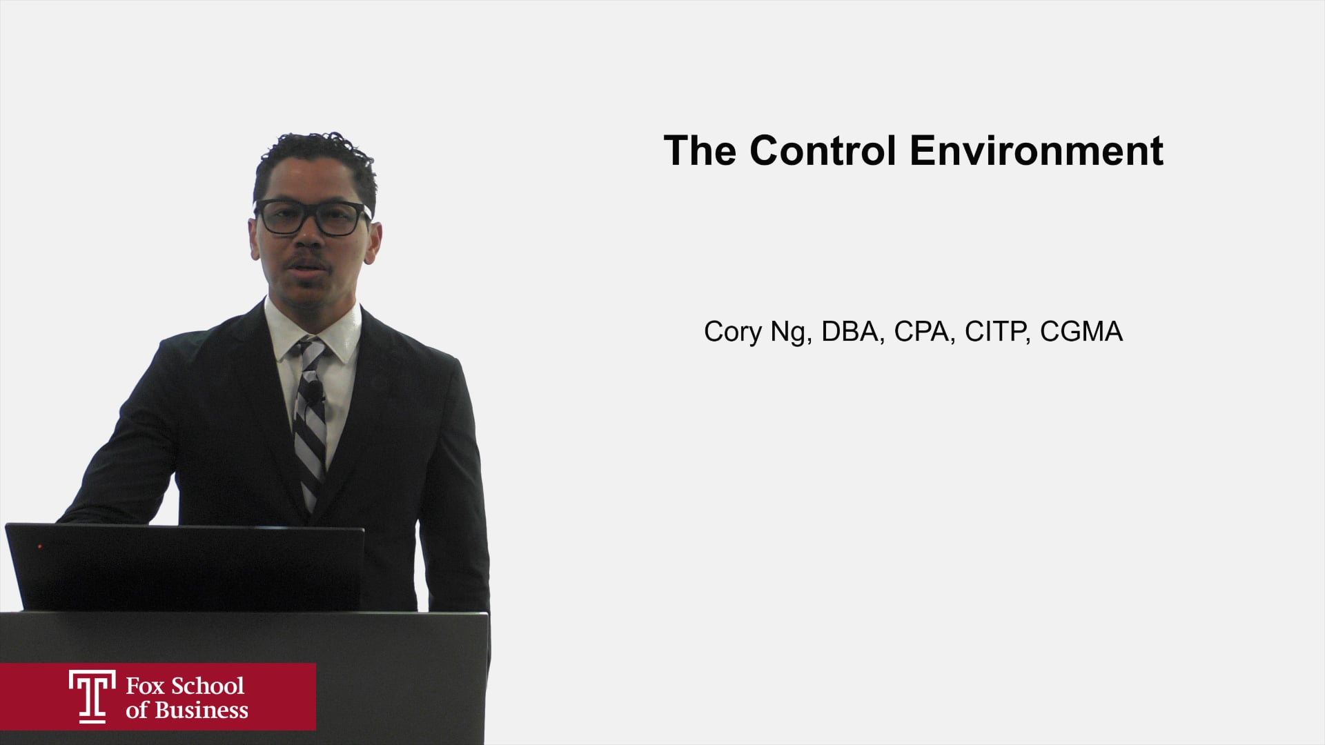 Control Environment