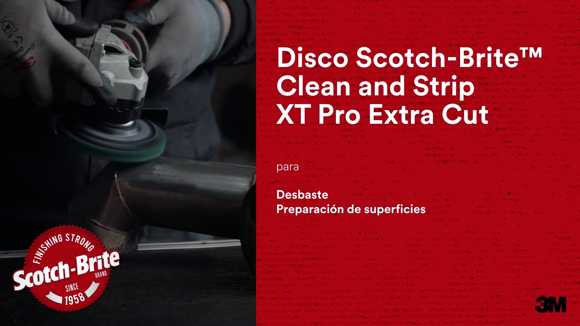 Disco Scotch Brite Clean and Strip XT