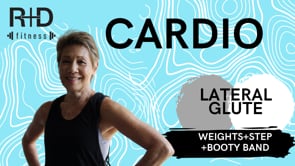 Lateral Glute Cardio (weight+step+booty bands) 50823