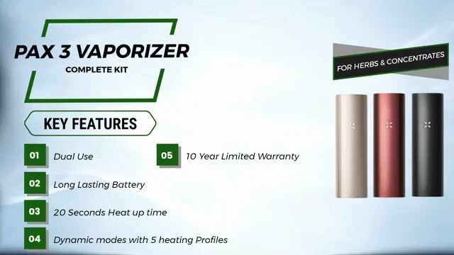 Pax 3 Vaporizer Complete Kit
