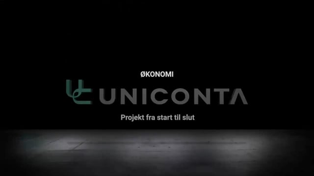 Uniconta Projekt med forkalkulation og varedisponering