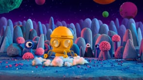 Кадр із реклами Lasunka Babies Mars