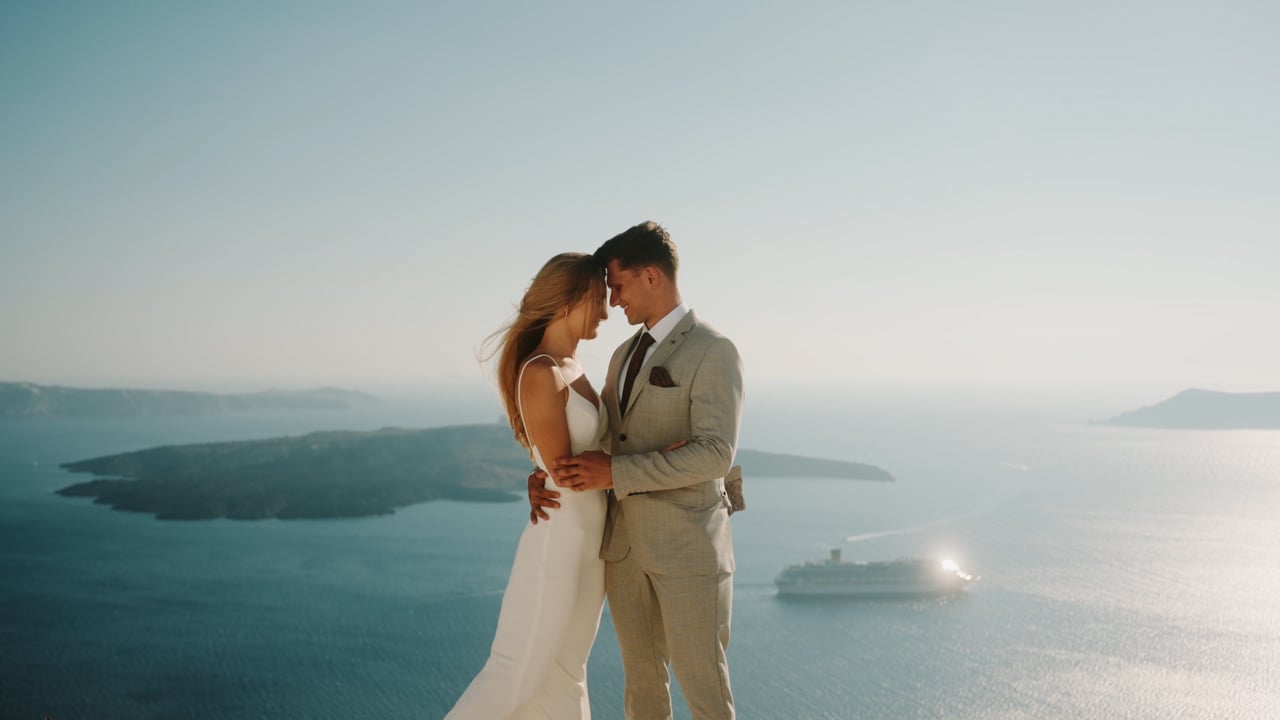 Wioletta + Maciej | Santorini
