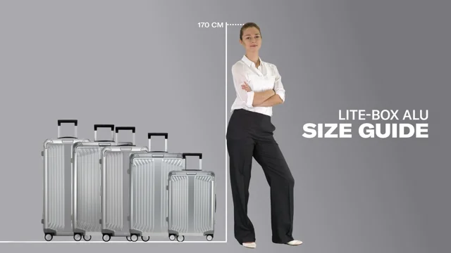 cm Samsonite | Trolley Lite-Box Deutschland 4 55 Alu Rollen mit