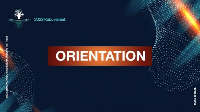 May 5, 2023 – Orientation
