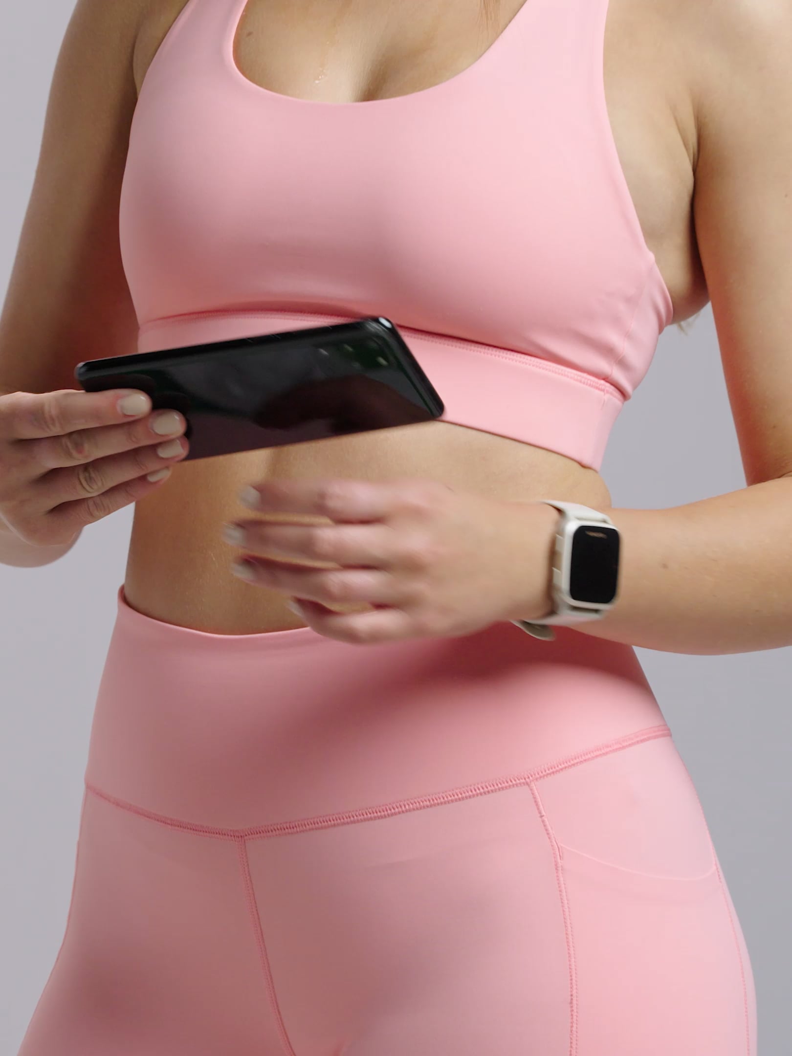 טייץ עם כיסים squat proof אורך ”25 מבד nero