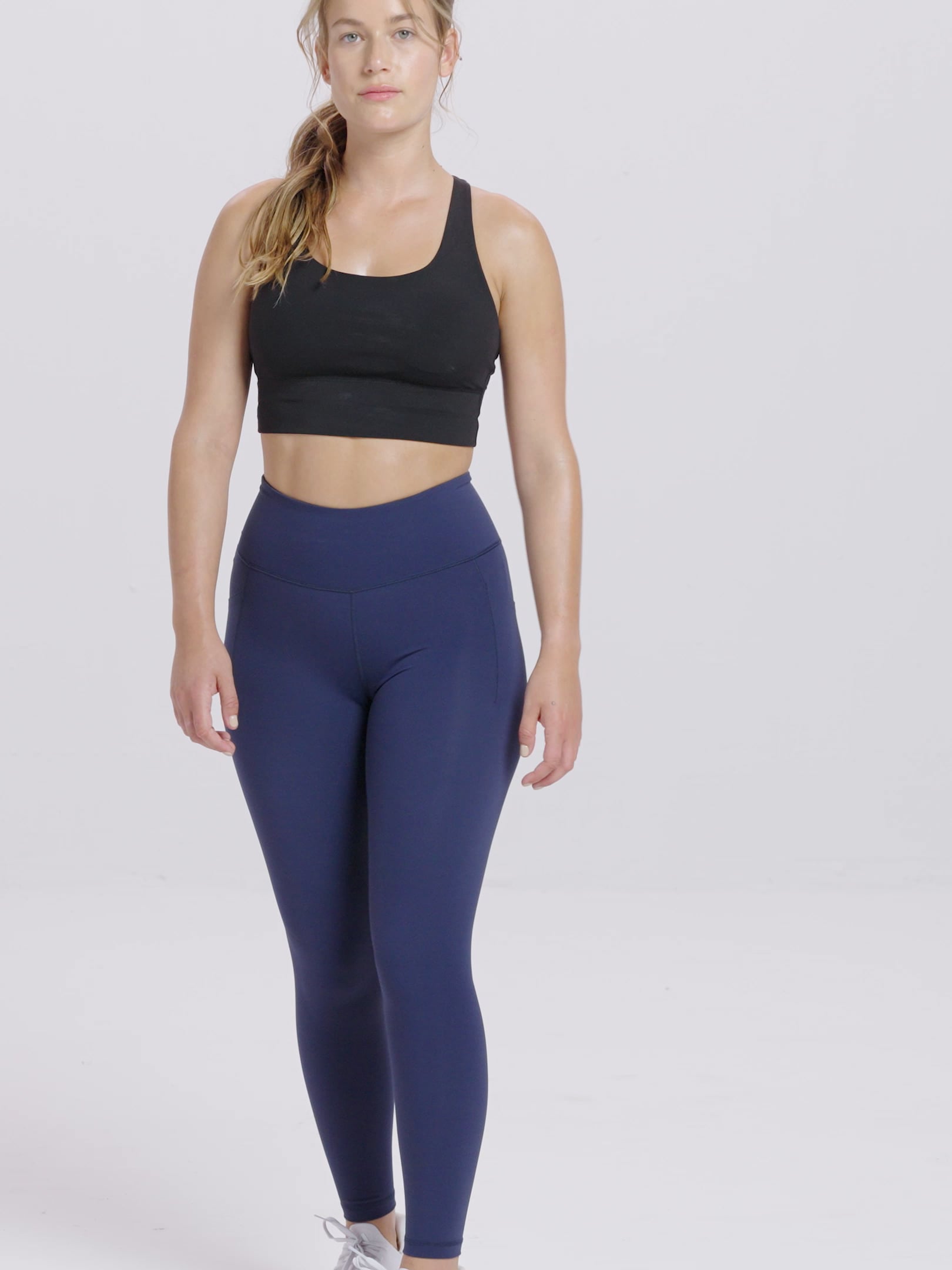 טייץ עם כיסים squat proof אורך ”25 מבד nero