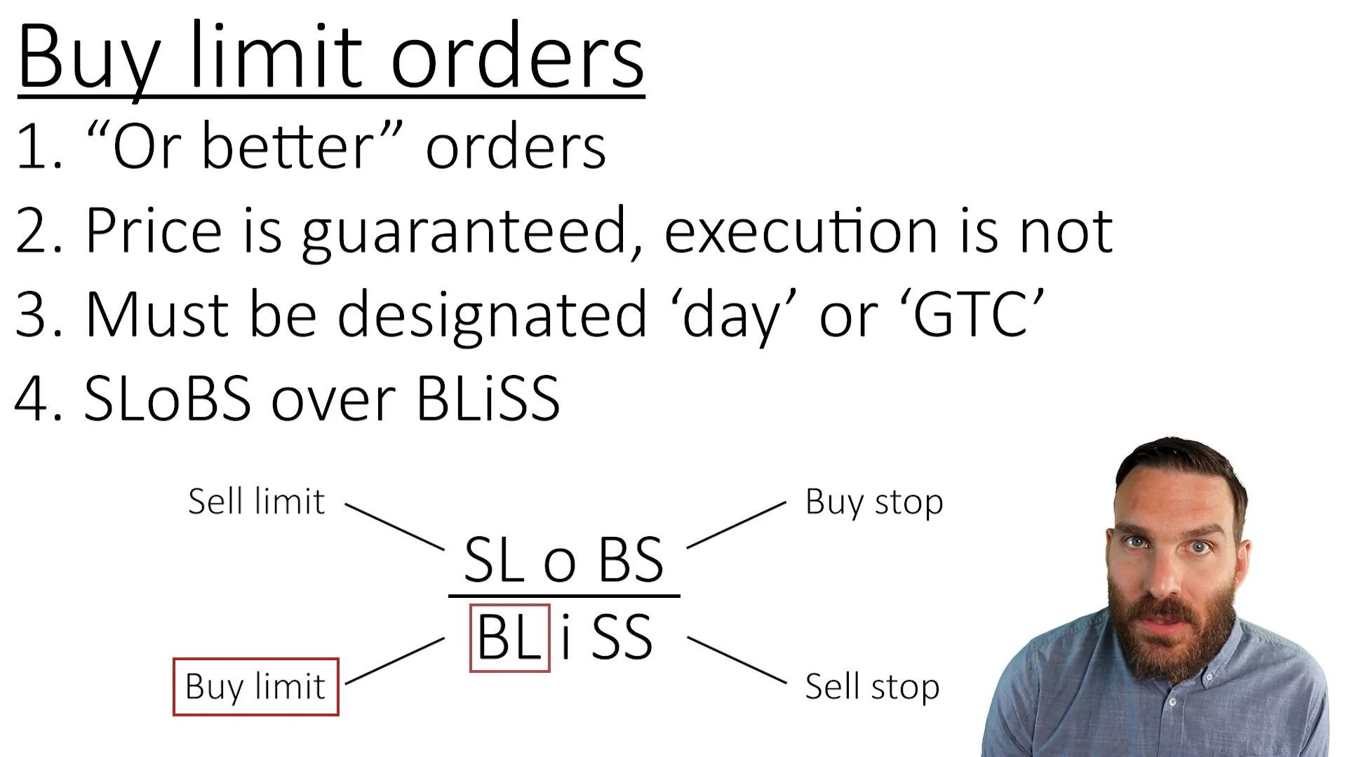 Order types | Trading securities | Recommendations & strategies