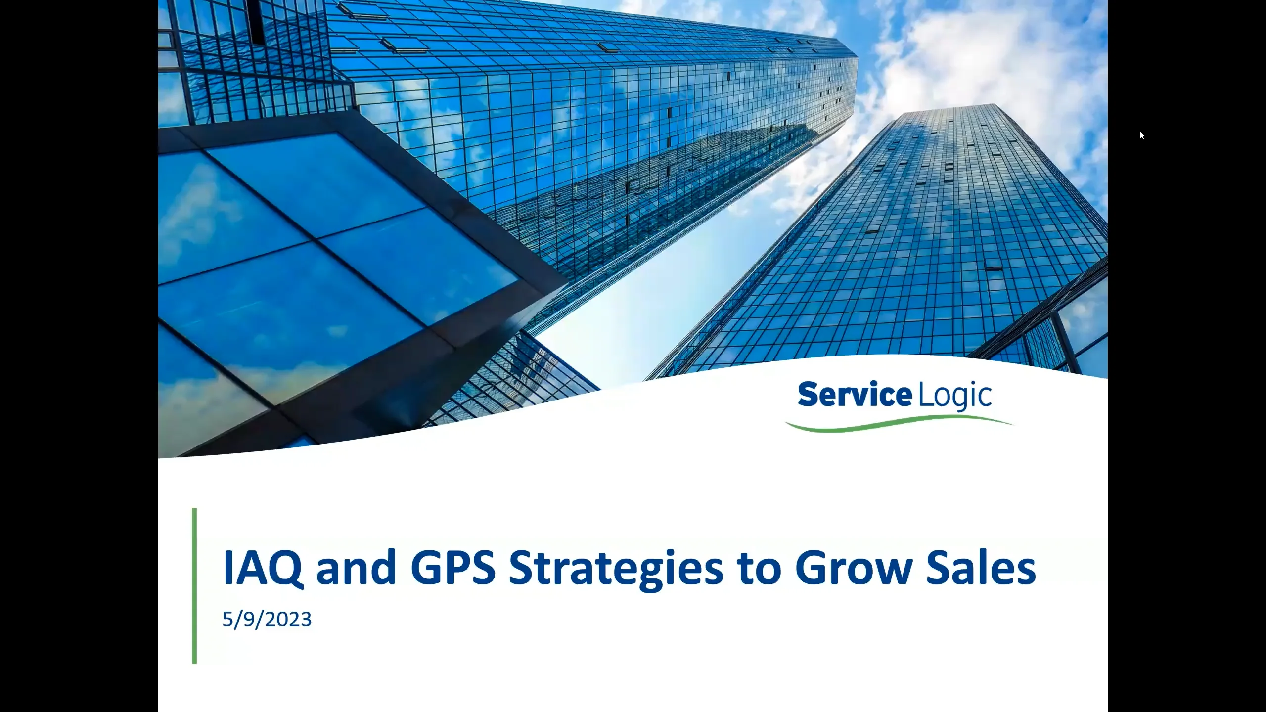 IAQ and GPS Strategies to Grow Sales on Vimeo
