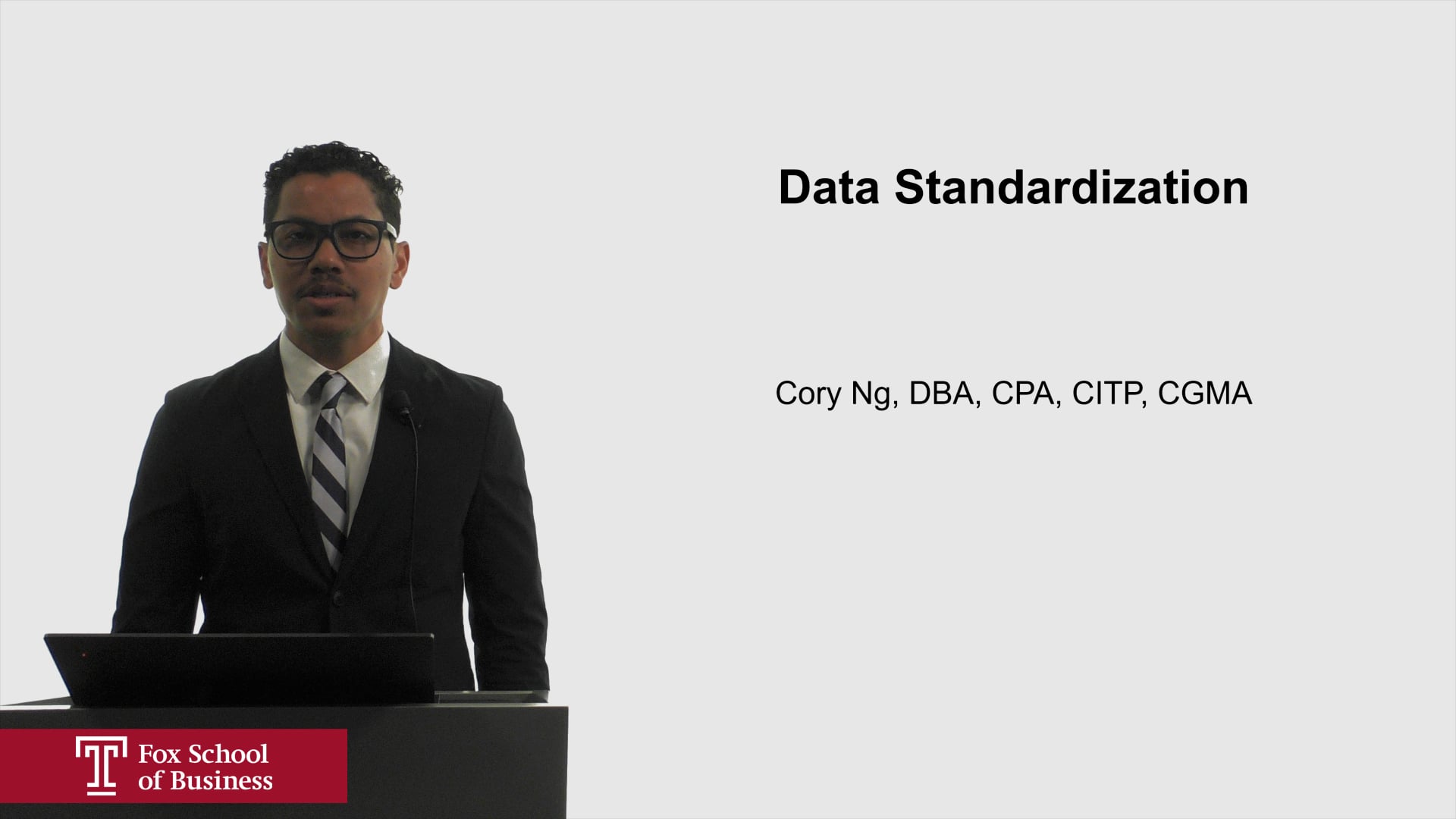 Login to view Data Standardization