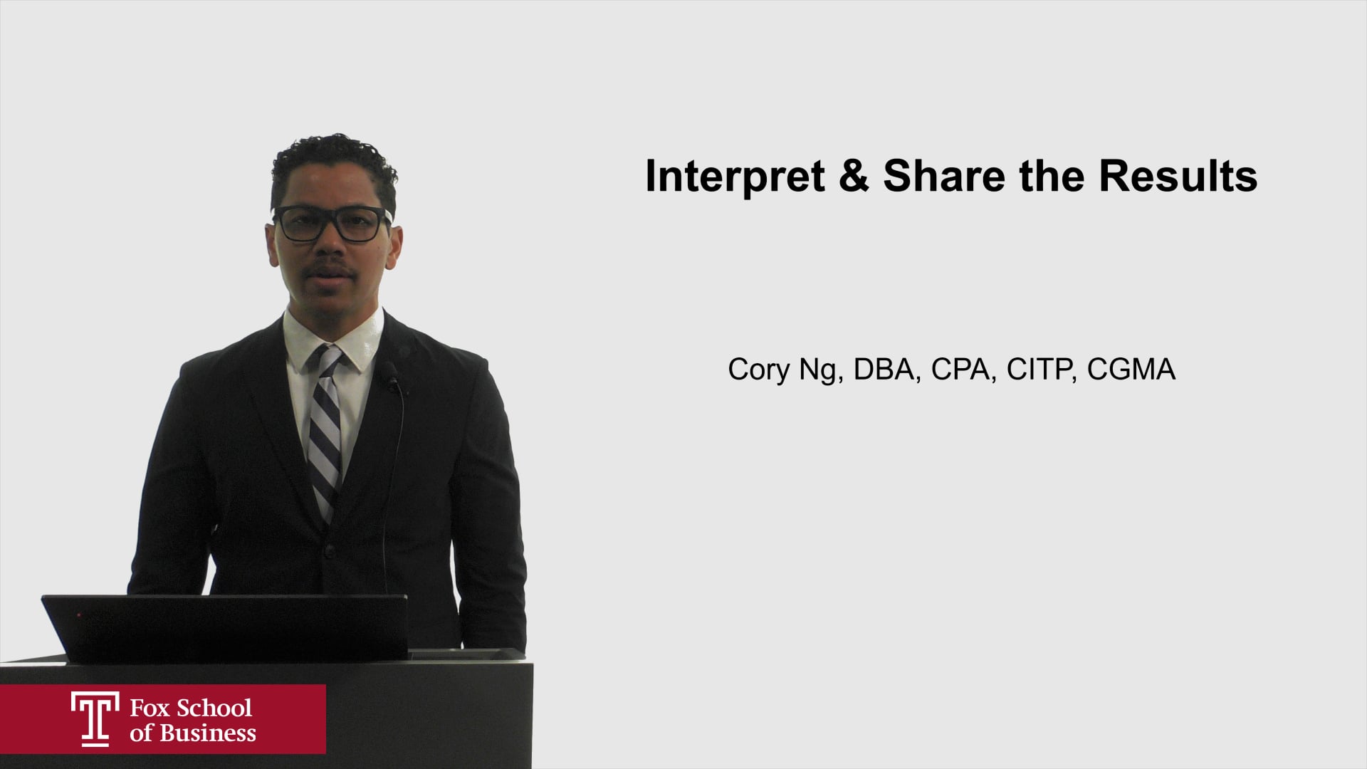Interpret and Share Results