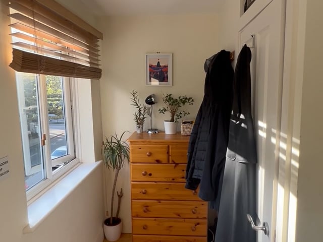Video 1: Bright double bedroom, with double bed with large fitted wardrobes