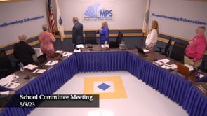 School Committee Meeting 5-9-23