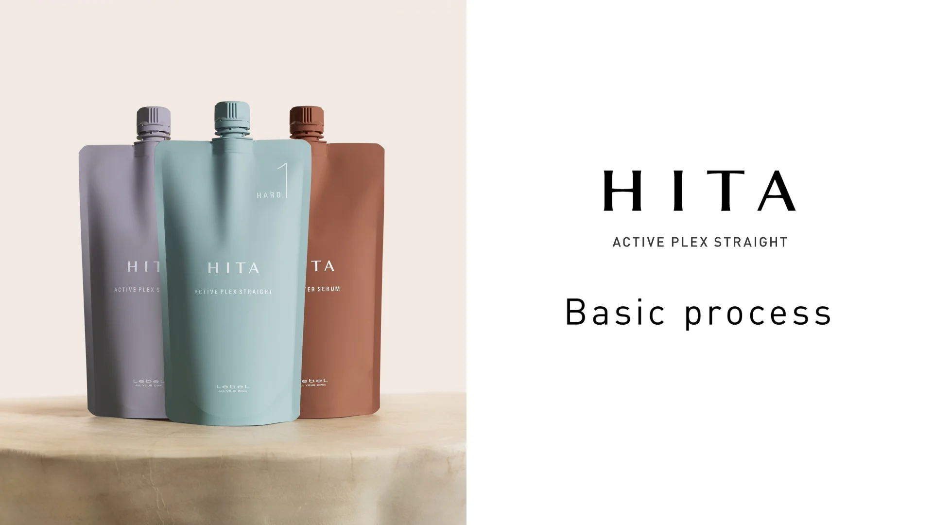 HITA ACTIVE PLEX STRAIGHT BASIC PROCESS(English) | MANUAL
