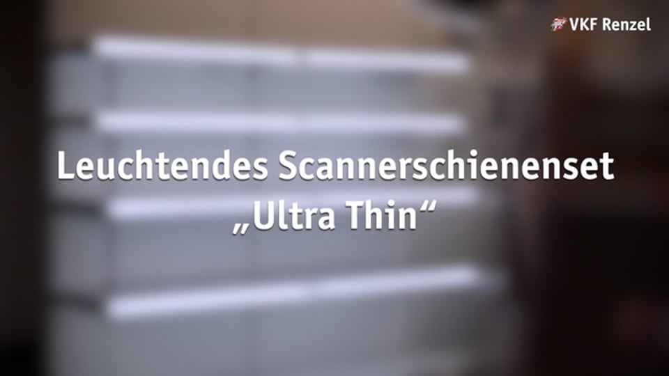 10-0526-24 Leuchtendes Scannerschienenset „Ultra Thin“ DE