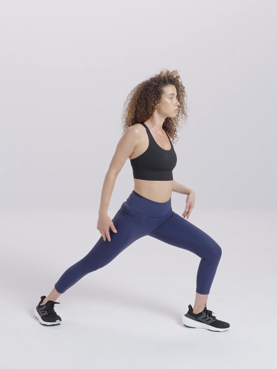 טייץ עם כיסים squat proof אורך ”21 מבד nero