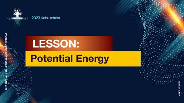 Mary 07, 2023 – Lesson: Potential Energy