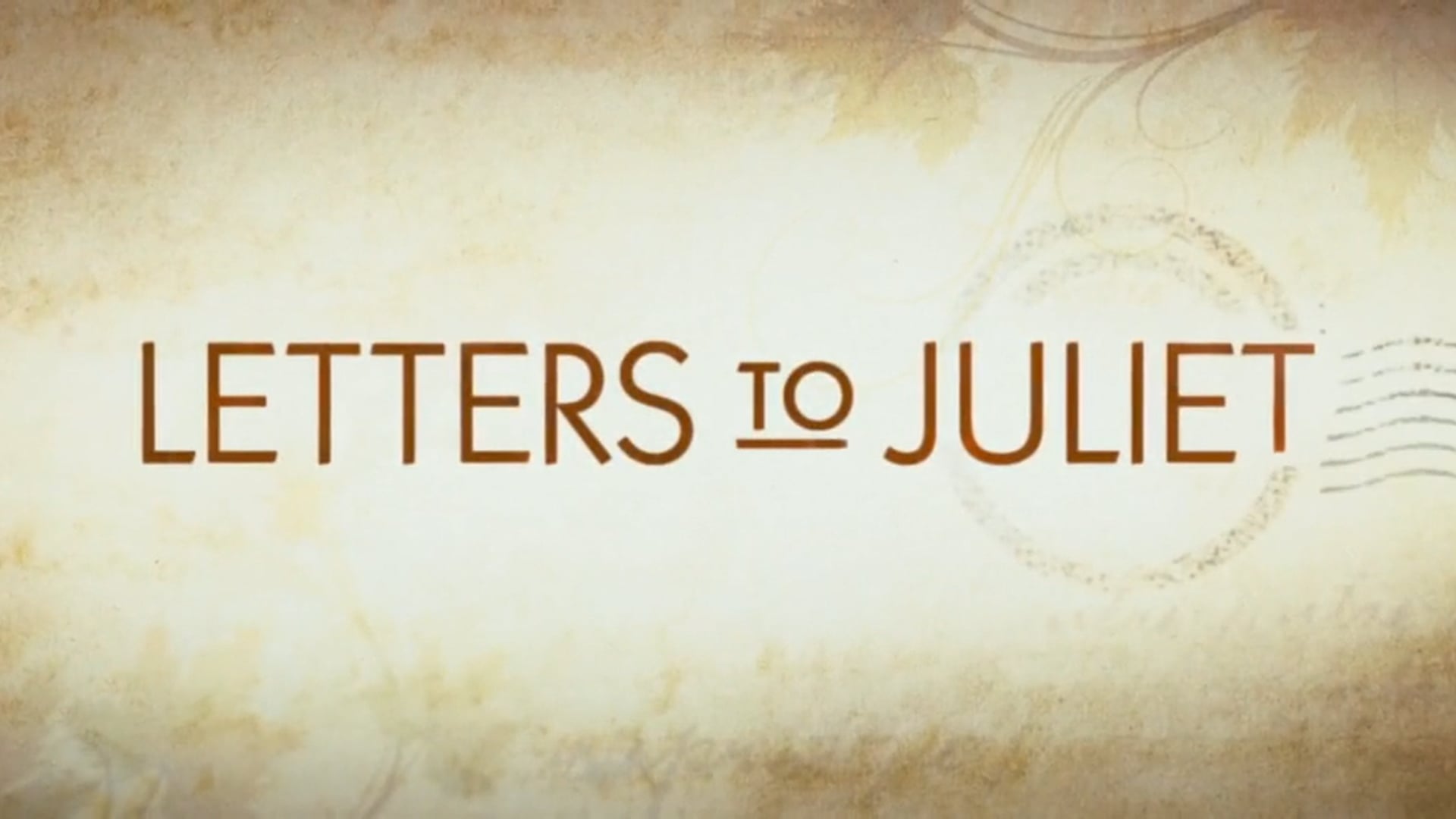 Letters To Juliet - TRAILER