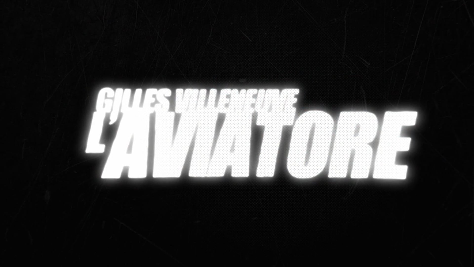 Gilles Villeneuve, L'aviatore -TRAILER