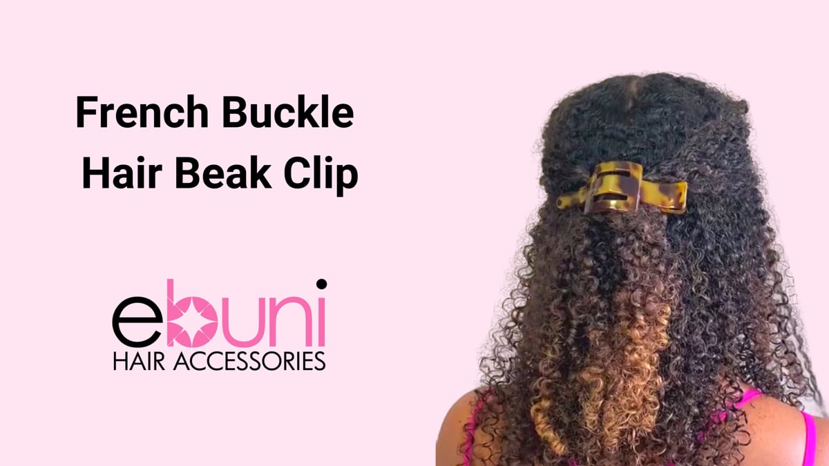 2023-05-08 French Buckle Hair Beak Clip Video