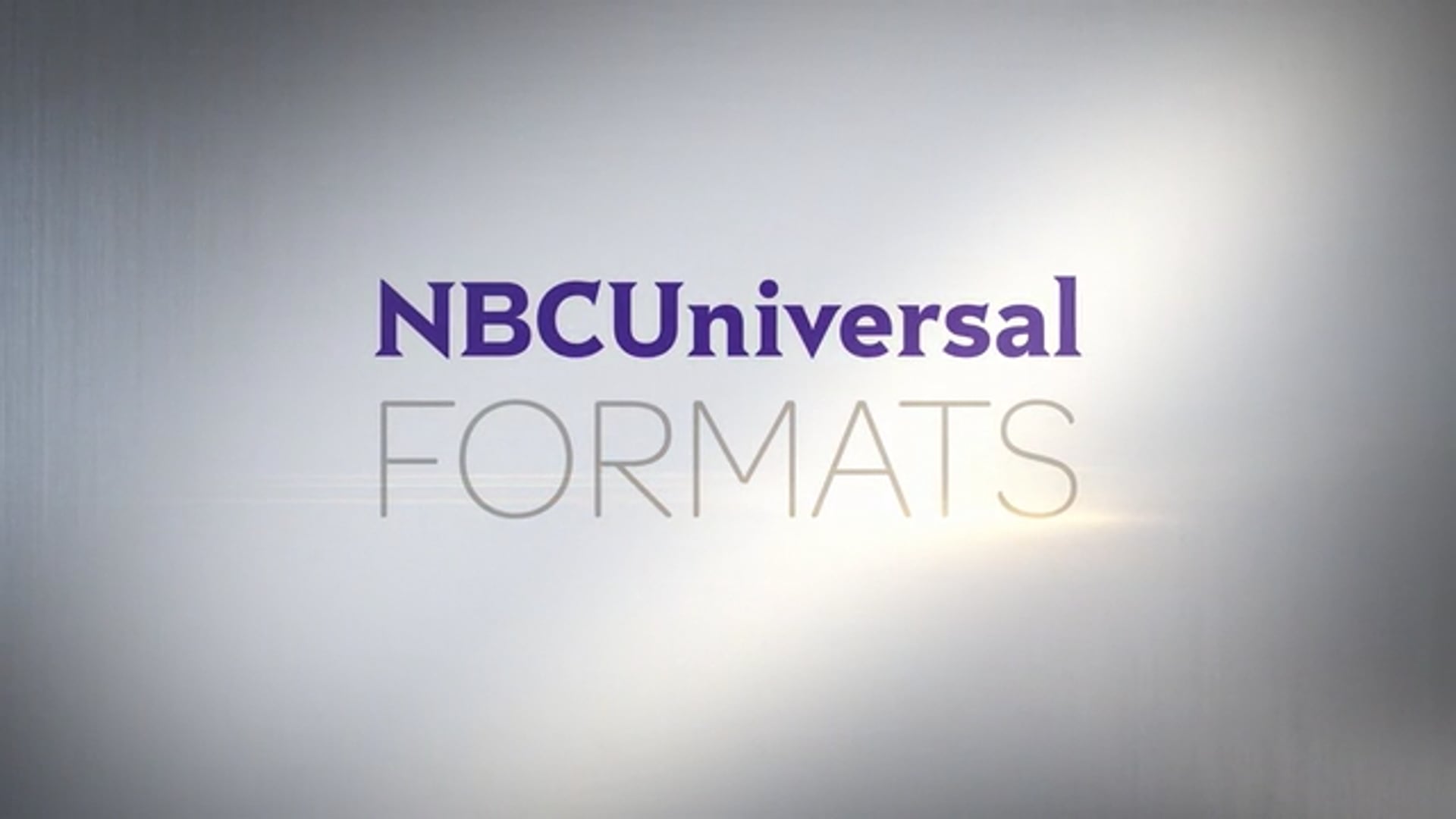 NBC Universal | Formats Sizzle update