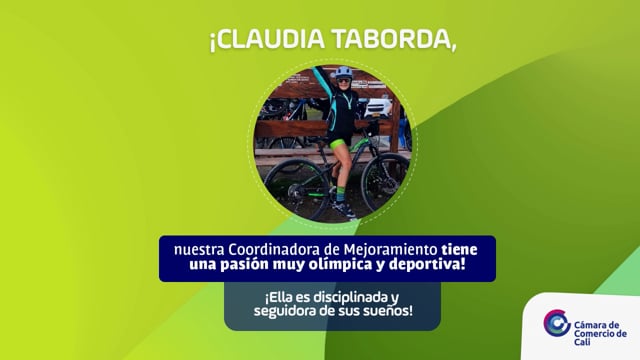 Pasiones que motivan: ¡Claudia Taborda, nuestra Coordinadora de Mejoramiento tiene una pasión muy olímpica y deportiva!