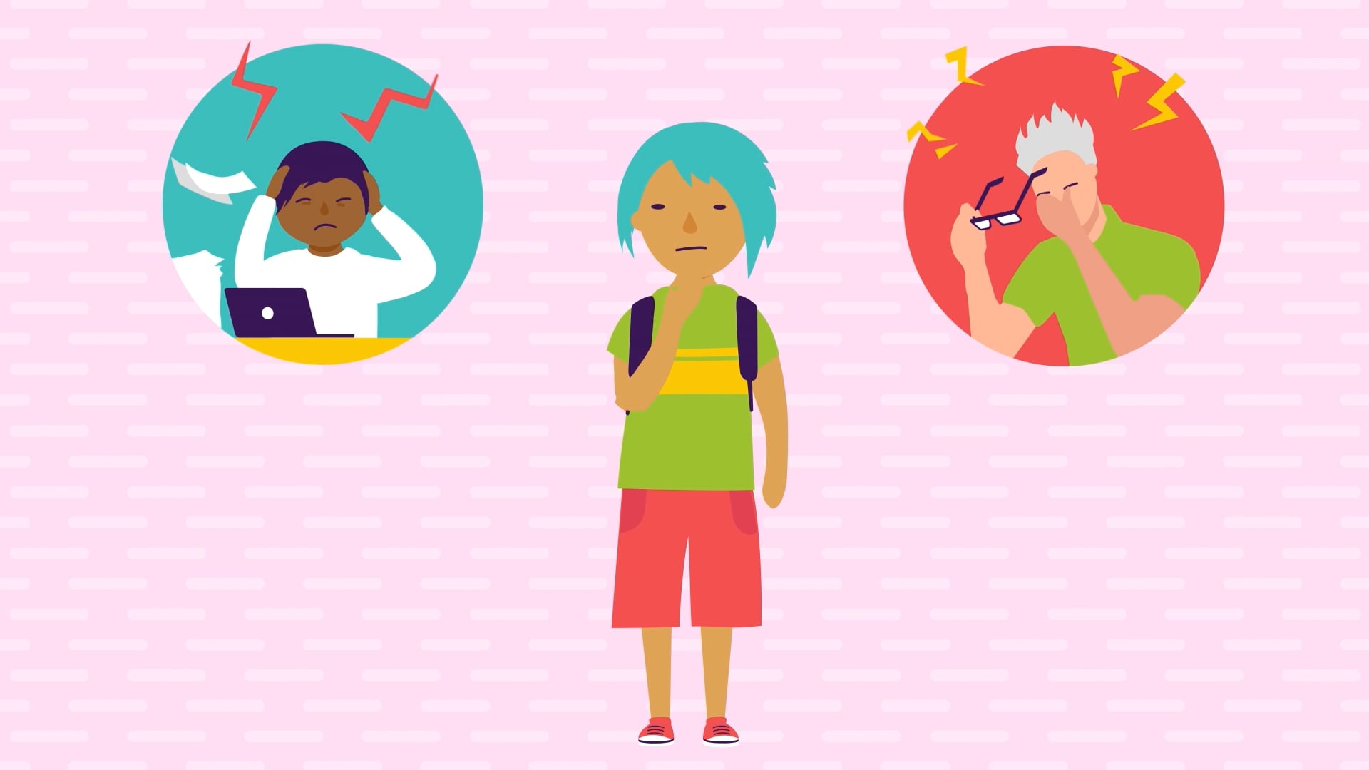 Healthy vs. Unhealthy Stress - Elementary (English)