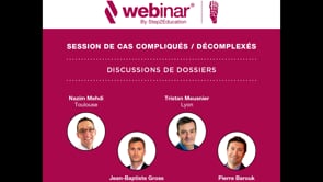 Complicated / uncomplicated cases | Webinar in French