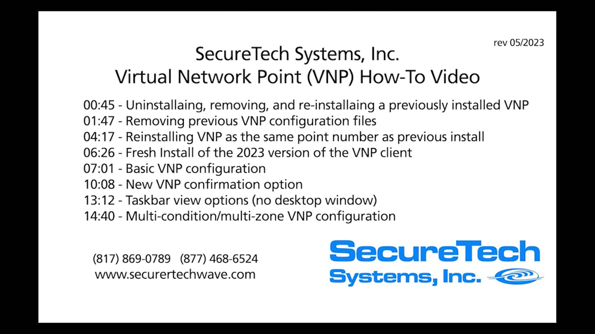 Virtual Network Point (VNP) Setup - 2023 on Vimeo